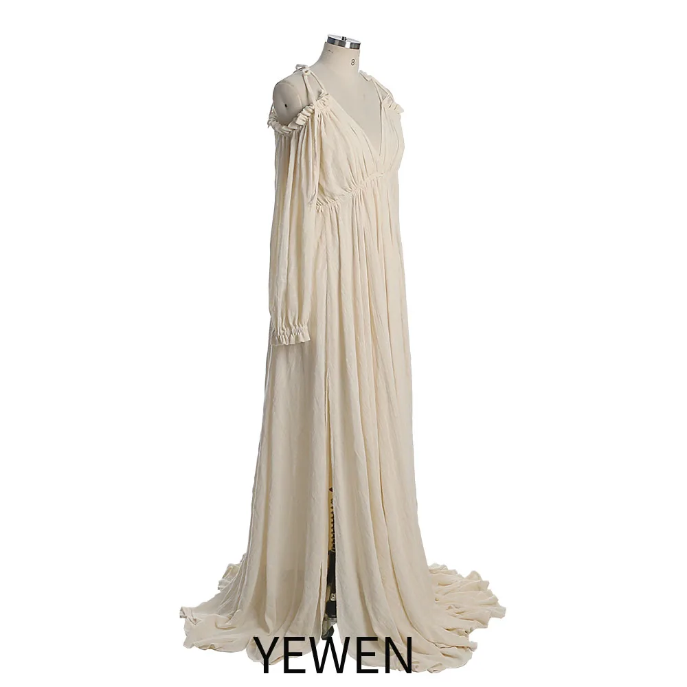 Платье для фотосессии в стиле бохо с регулируемой шеей - Фотография_3