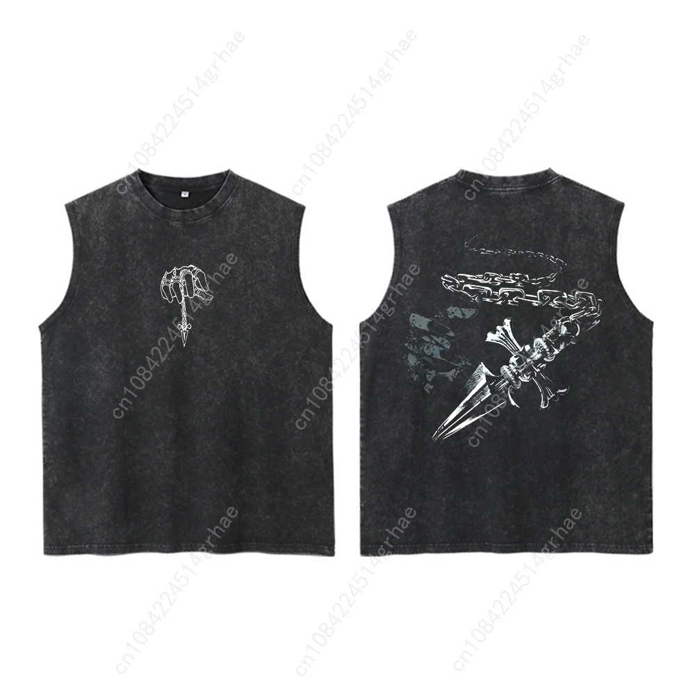 Винтажная майка в стиле аниме hunter x hunter - Фотография_6