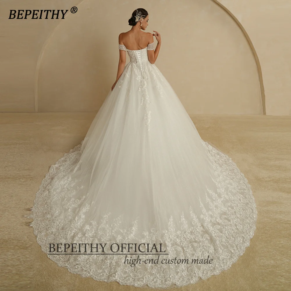 Bepeithy русалка кружева свадебные - Фотография_2