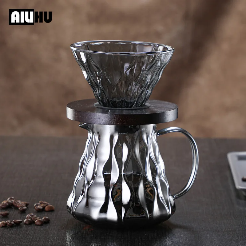 Кофейник ailihu, стеклянный общий - Фотография_4
