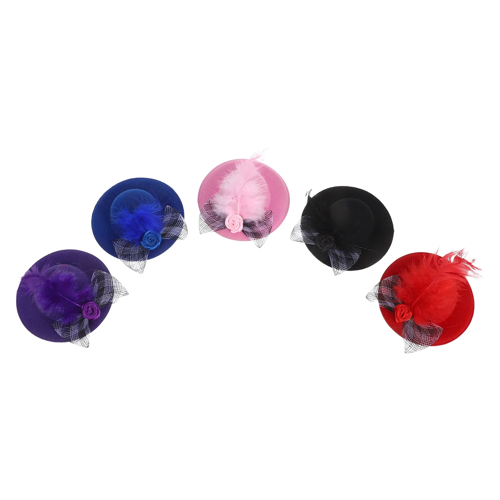 Мини-цилиндры для поделок. легкие маленькие нарядные шапки