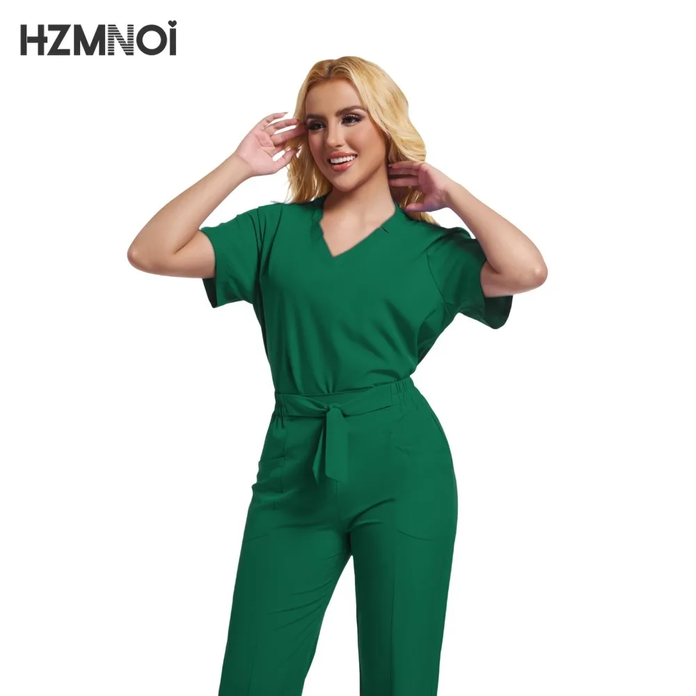 Hzmnoi medical uniforms women scrubs - Фотография_4