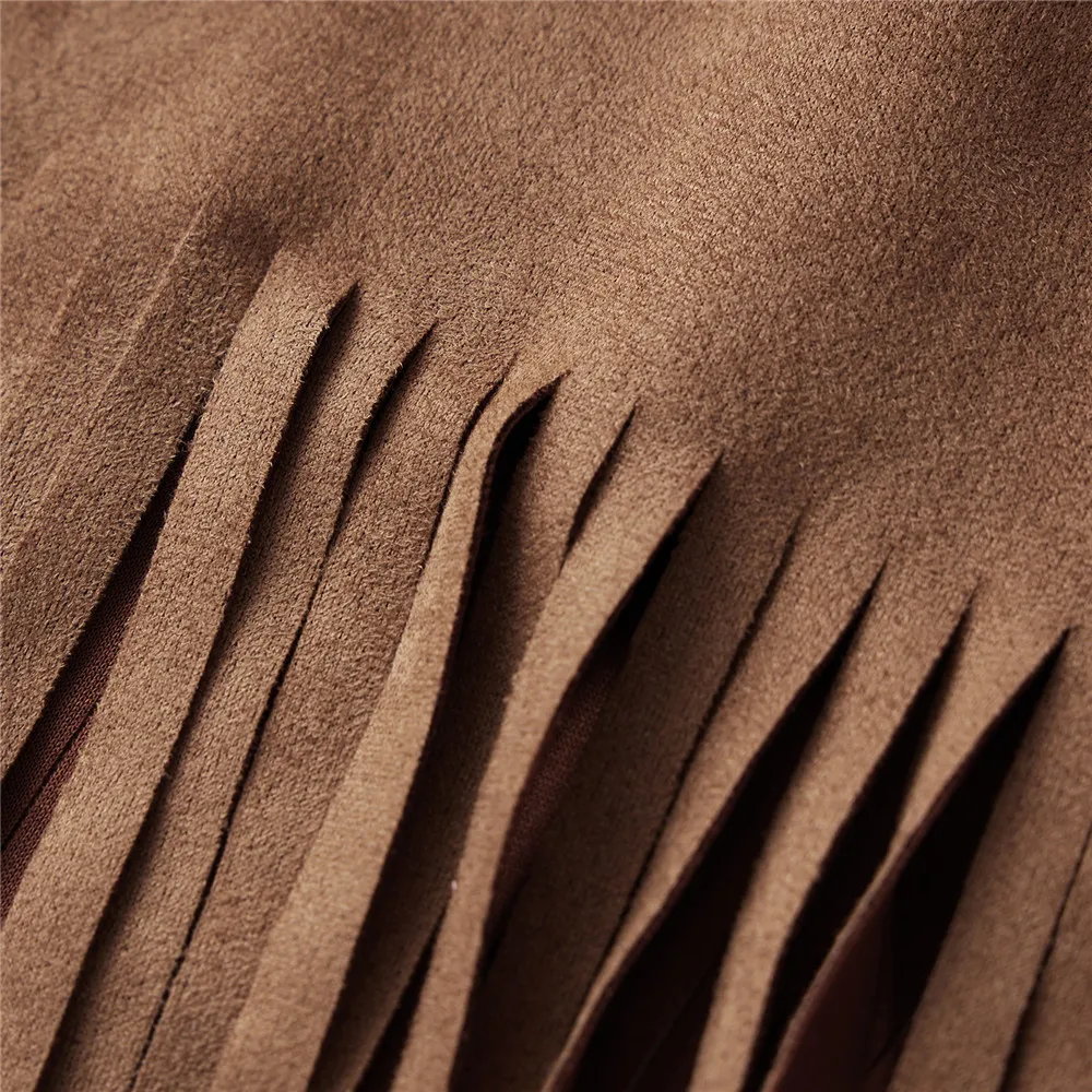 Женский винтажный жилет без рукавов - Фотография_5