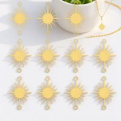 Соединители для подвесок в форме солнца - Фотография_6