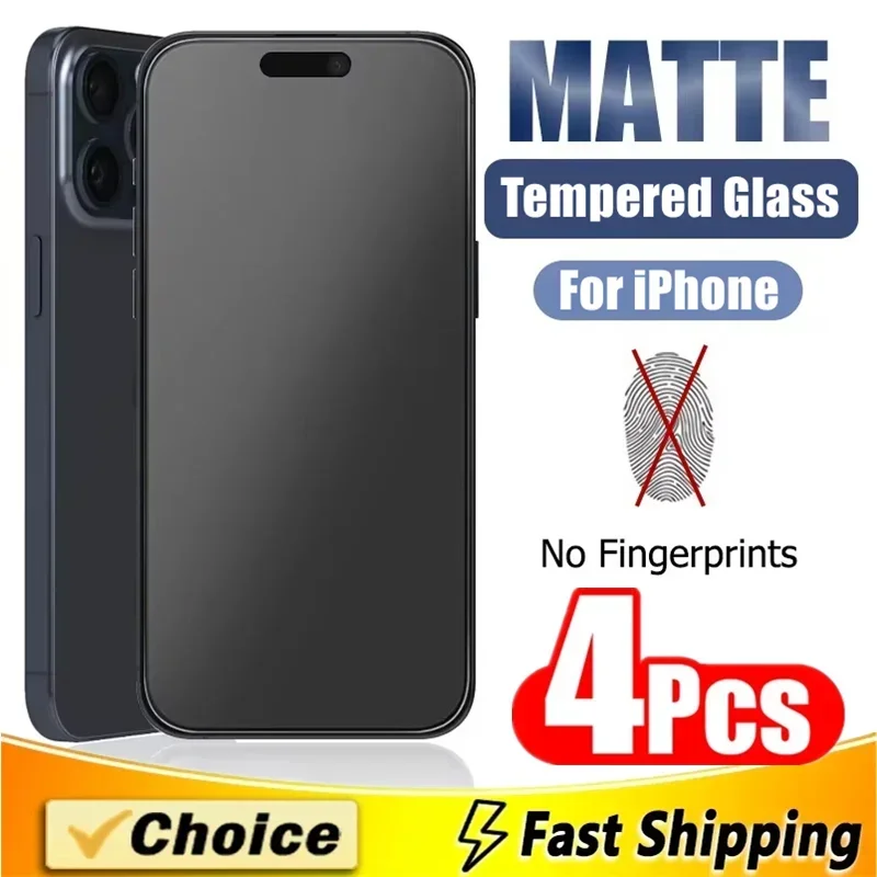 Матовое закаленное стекло для iphone