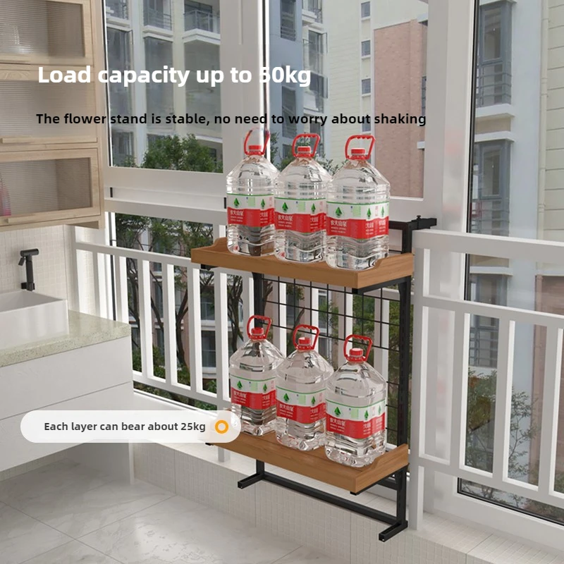 Деревянные многоярусные балконные перила - Фотография_4