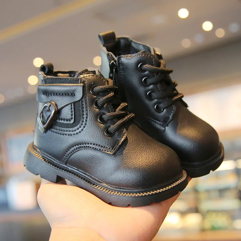 Детская обувь, теплая хлопковая плюшевая детская обувь - Фотография_4