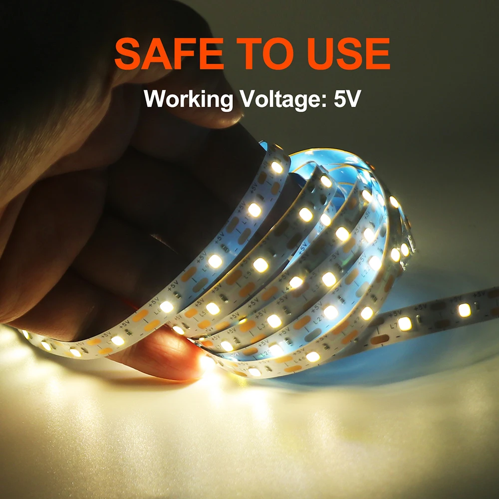 5 в usb светодиодная лента 2835 - Фотография_3
