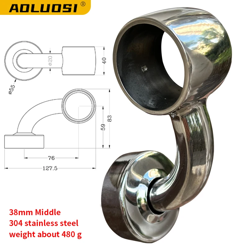 Поручень из нержавеющей стали 304 - Фотография_5