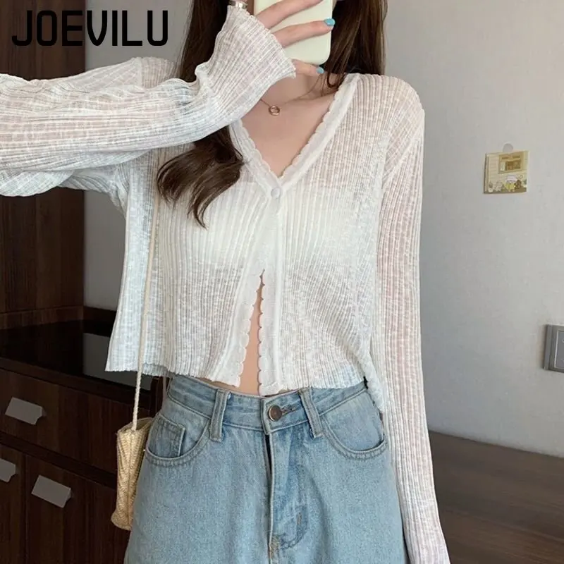 Тонкая солнцезащитная рубашка joevilu - Фотография_4