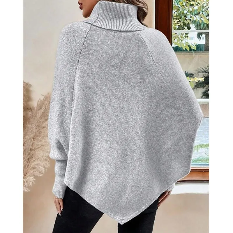 Осень-зима, новый женский свитер нестандартной формы - Фотография_6