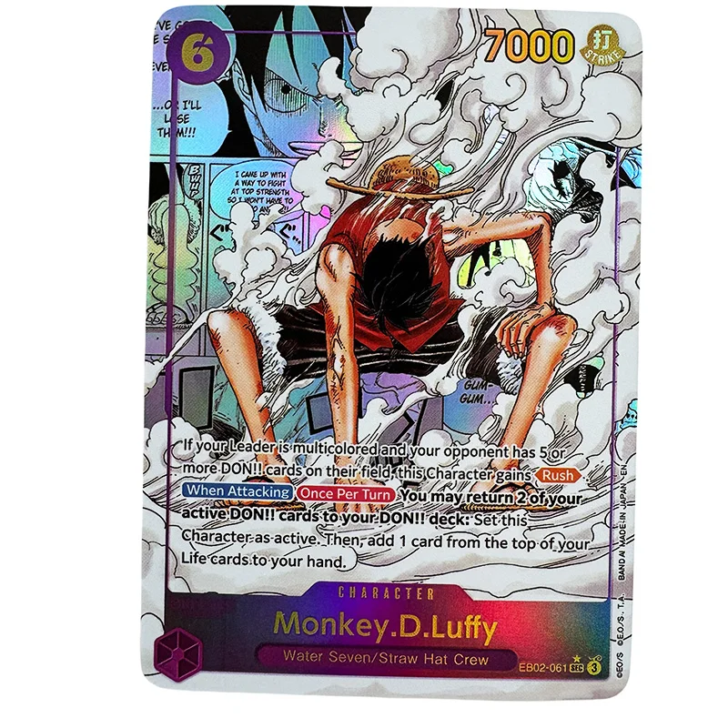 Аниме-карта one piece opcg law - Фотография_2