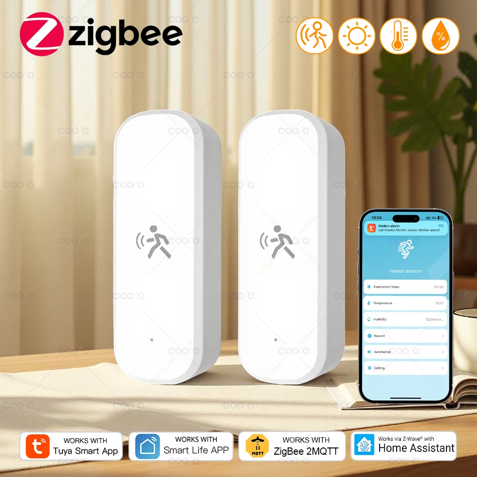 Датчик движения tuya zigbee