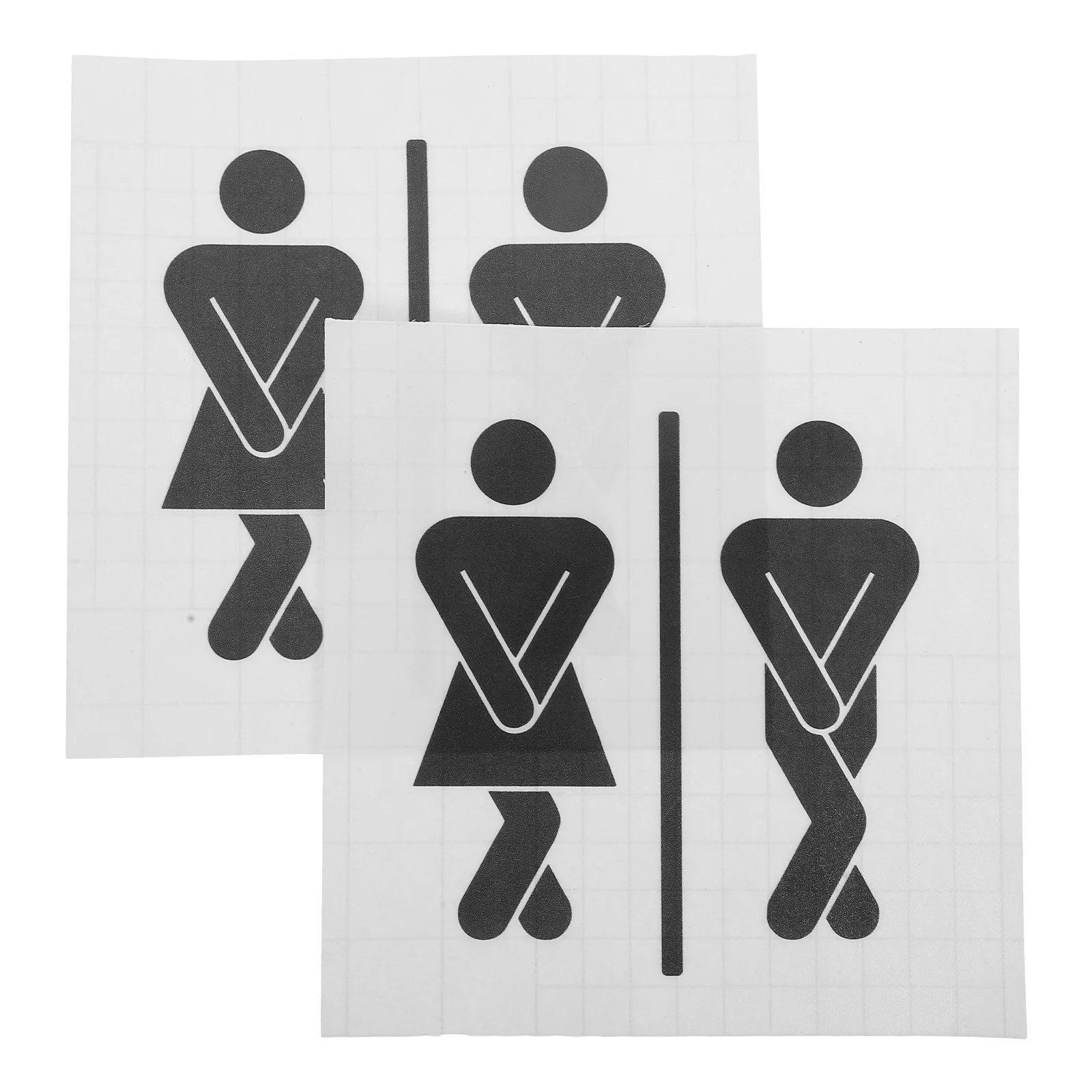 Наклейки на дверь ванной комнаты - Фотография_3