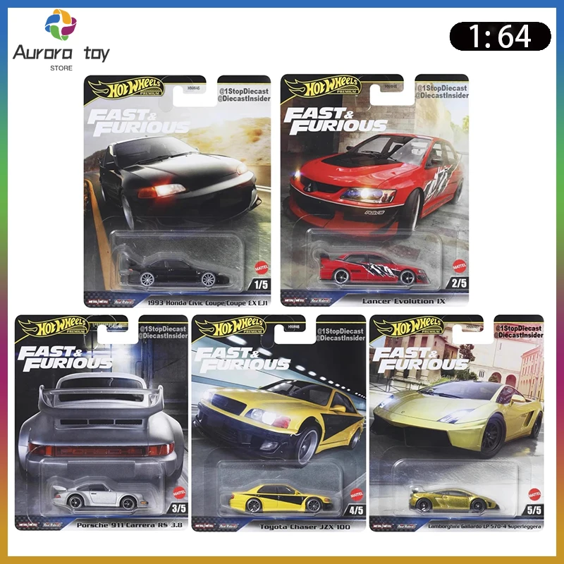 New hot wheels fast & furious