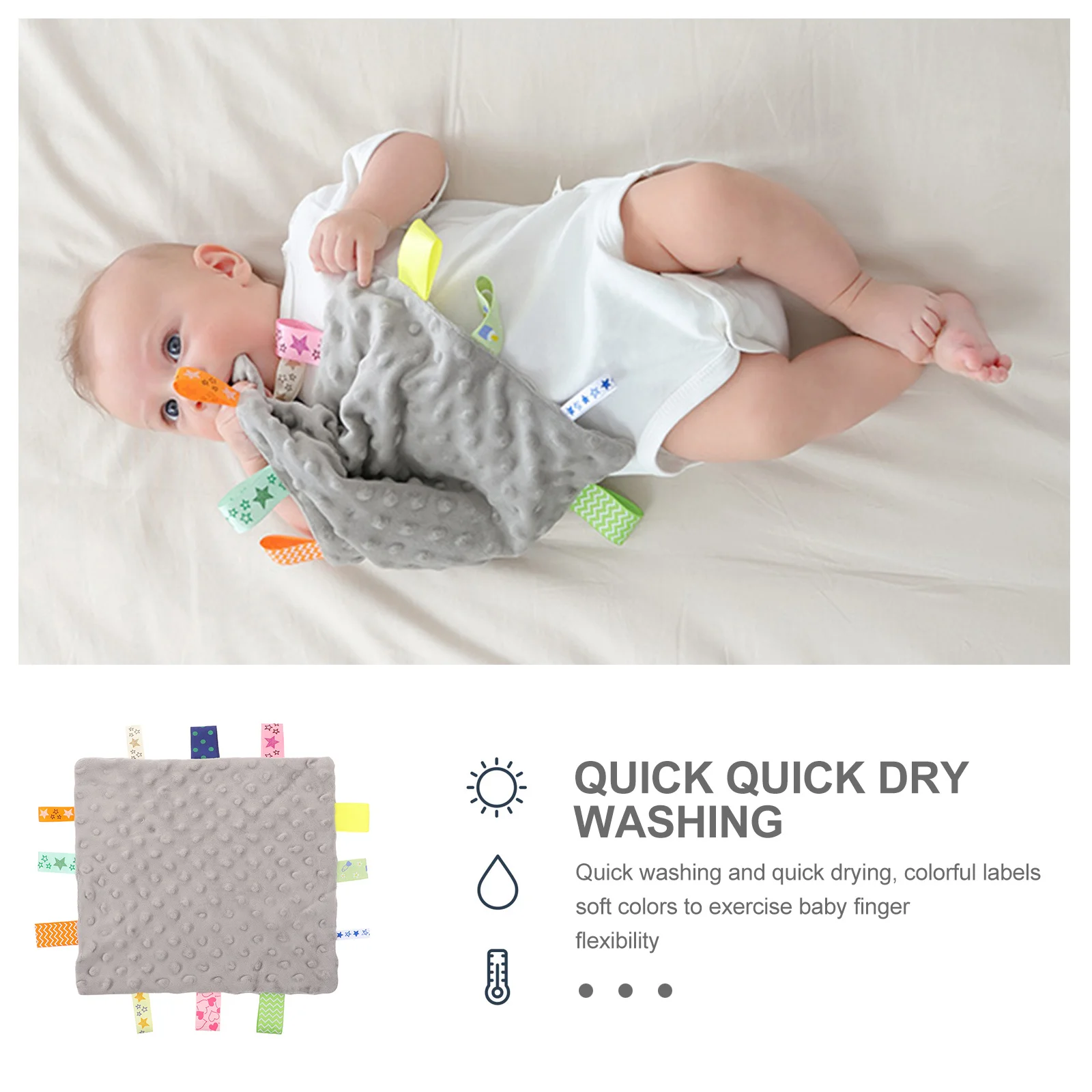 Успокаивающее полотенце для новорожденных - Фотография_2