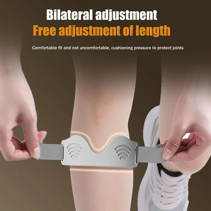 Регулируемые силиконовые наколенники для сухожилий надколенника - Фотография_3