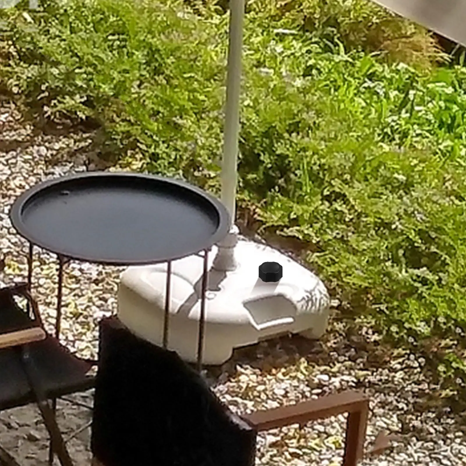 Крышка основания для уличного зонта с дренажным отверстием для патио - Фотография_2