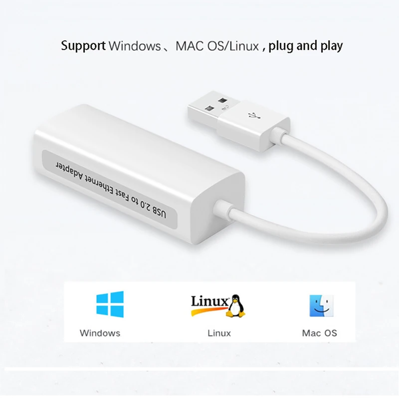 Usb-разветвитель для кабеля ethernet rj45