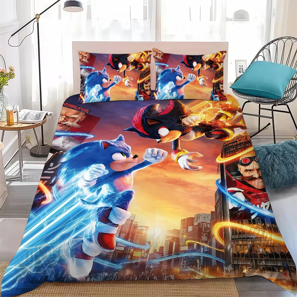 Комплект пододеяльников the movie h-hedgehog s-sonices 3 - Фотография_4