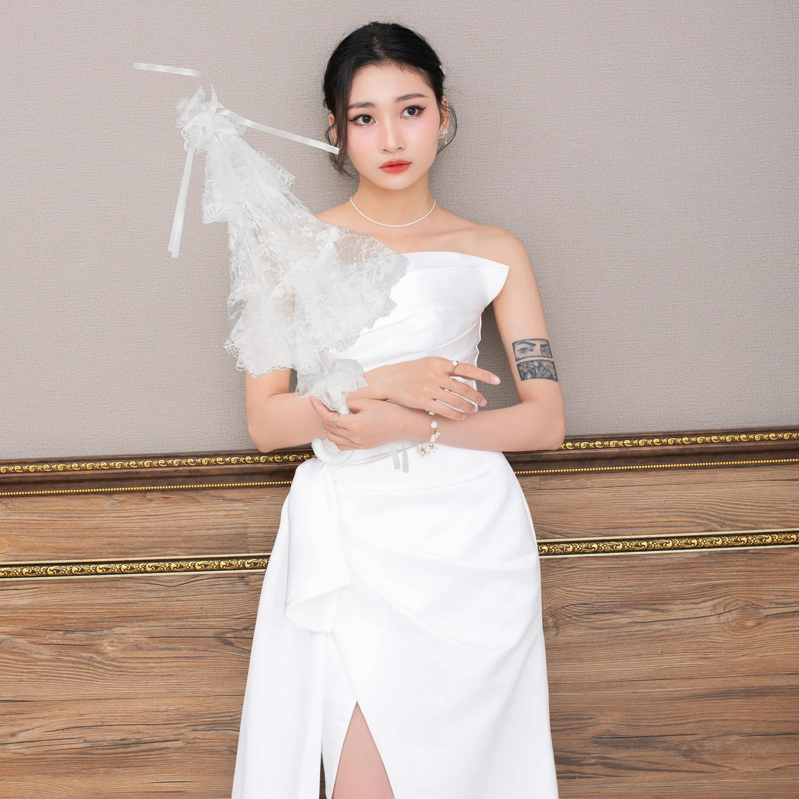 Кружевной зонтик