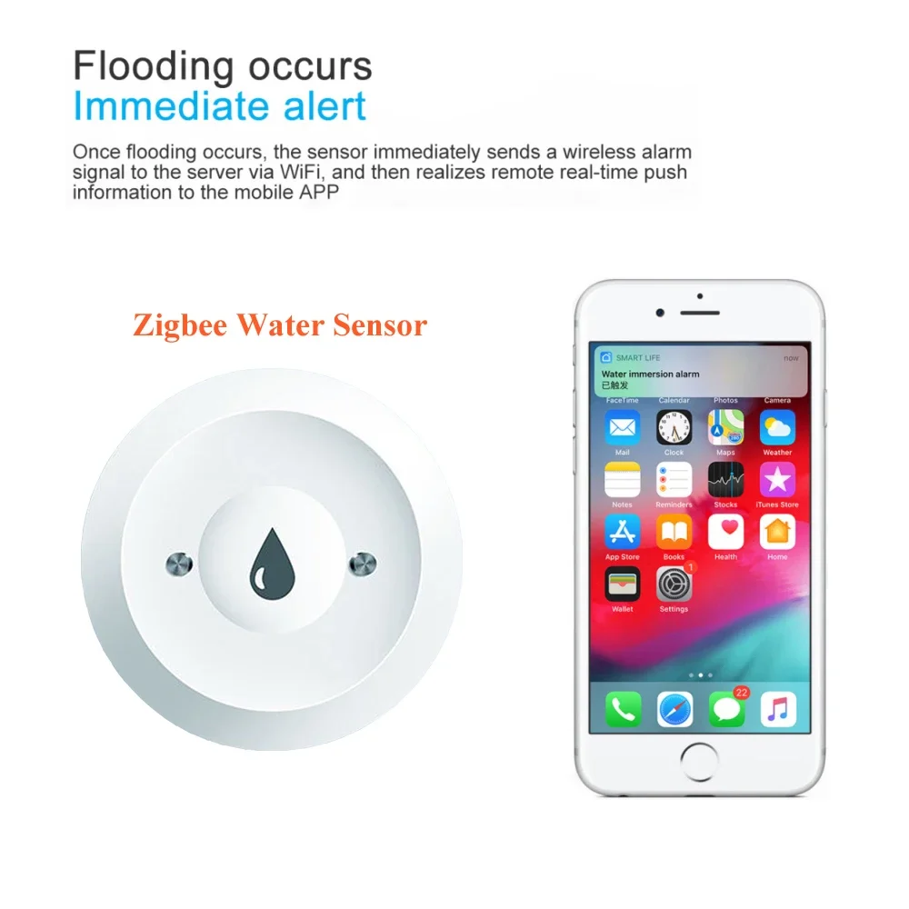 Tuya zigbee 2mqtt датчик погружения - Фотография_3