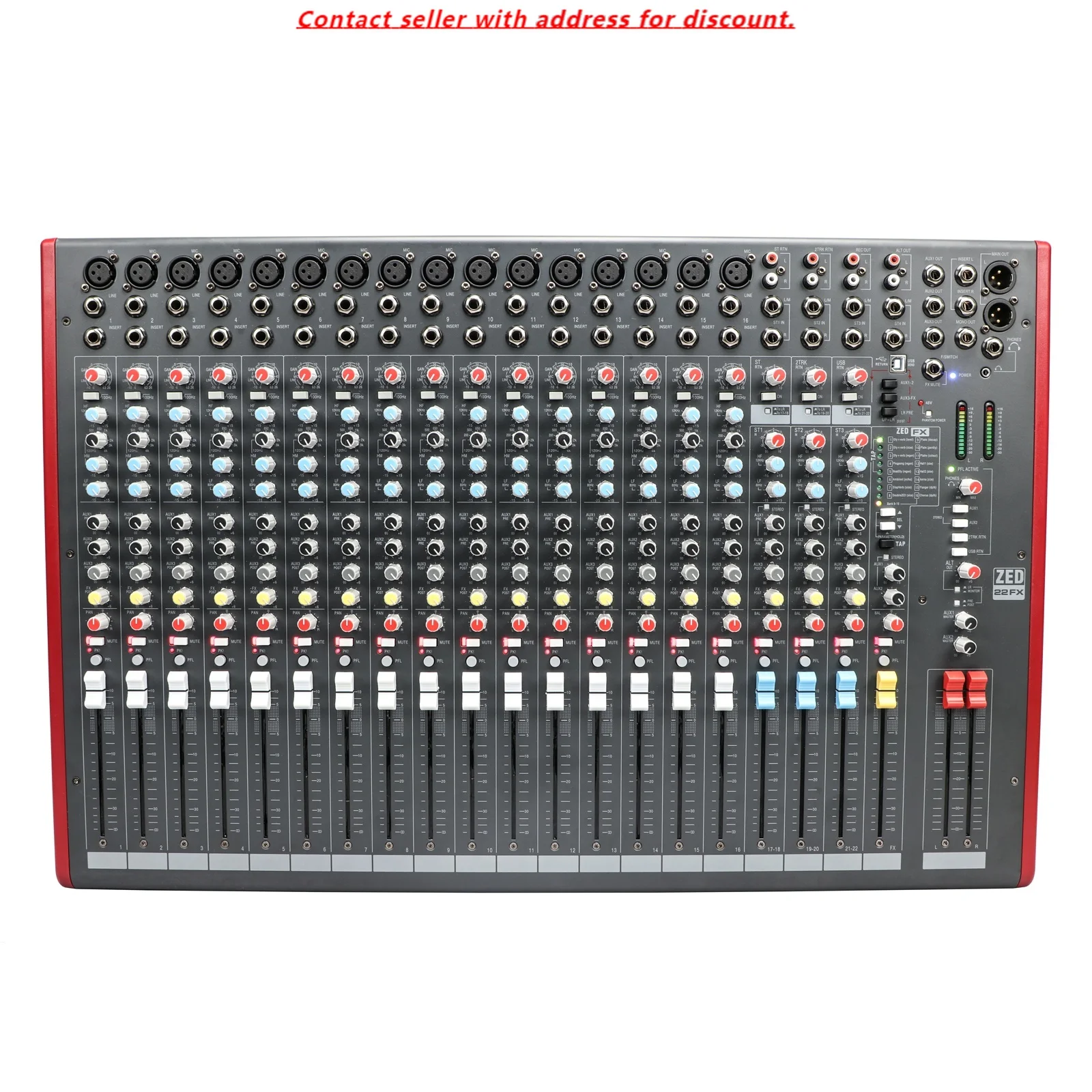 Zed-22fx популярный профессиональный