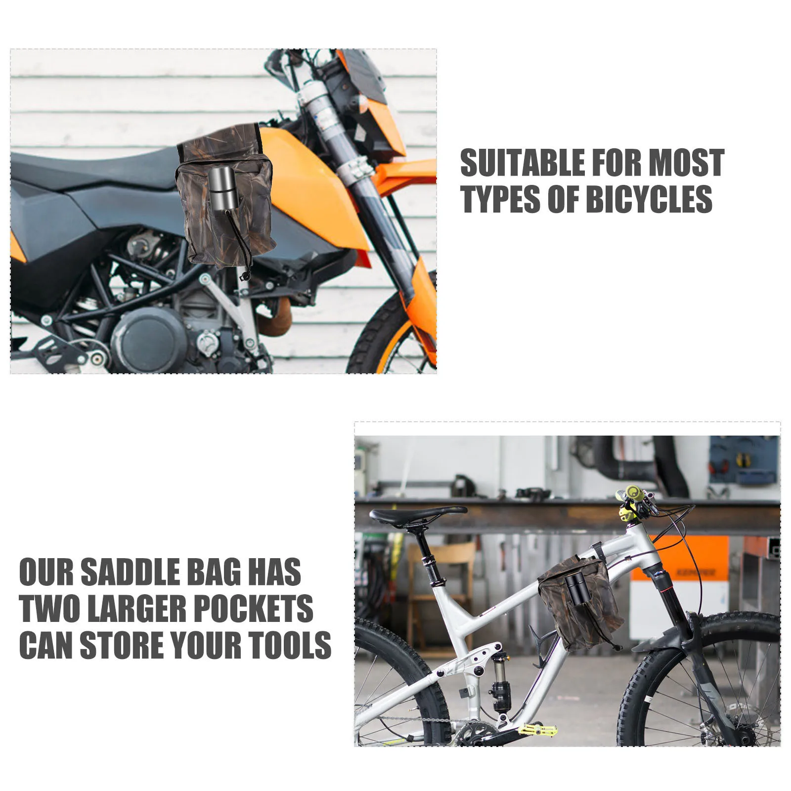 Многофункциональная сумка для хранения велосипеда - Фотография_6