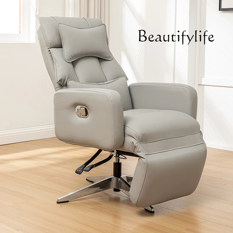 Вращающийся компьютерный офисный стул с поддержкой relax wheel - Фотография_4