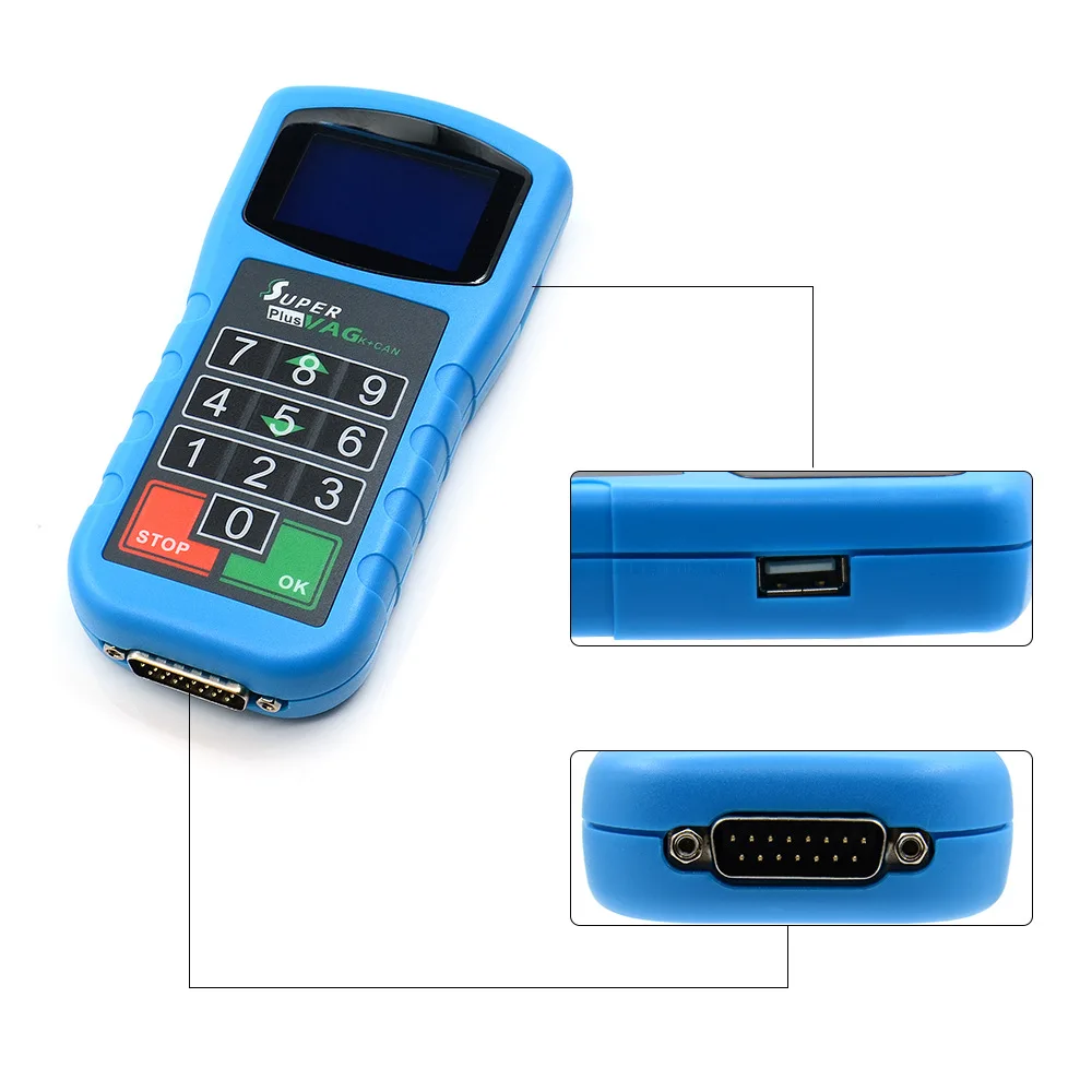 Автомобильный диагностический инструмент super vag k can plus 2 - Фотография_2