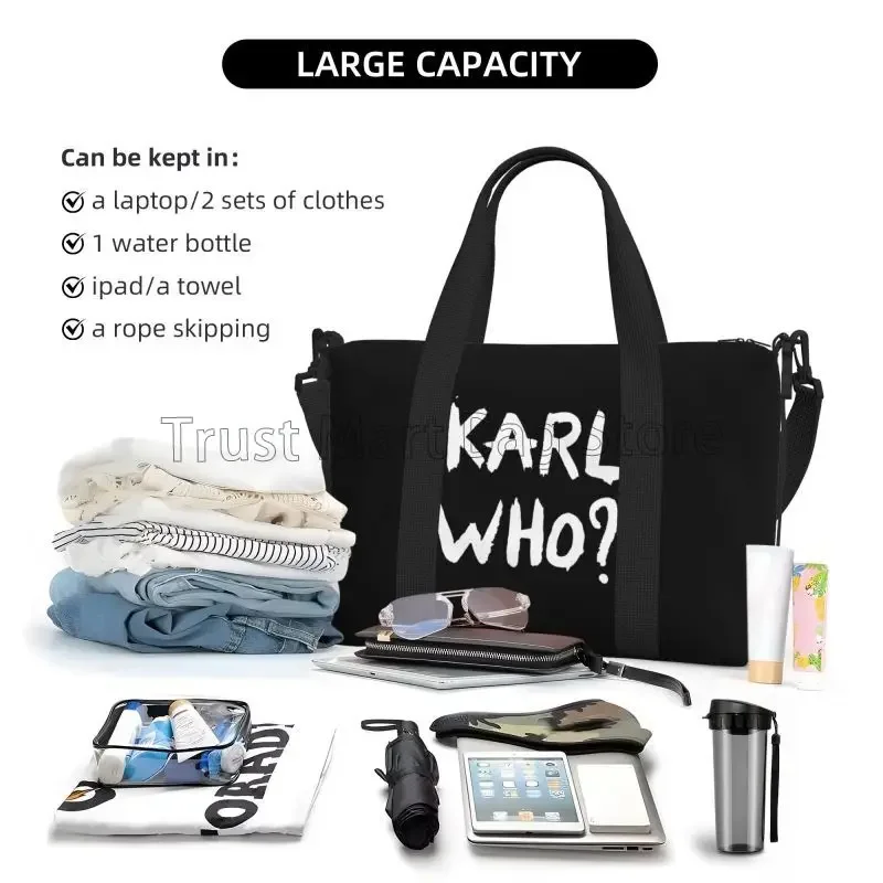 Дорожная спортивная сумка karl who - Фотография_4