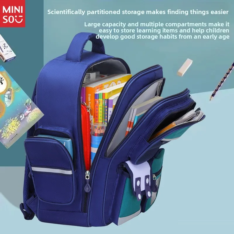 Школьная сумка miniso для учащихся начальной школы - Фотография_4