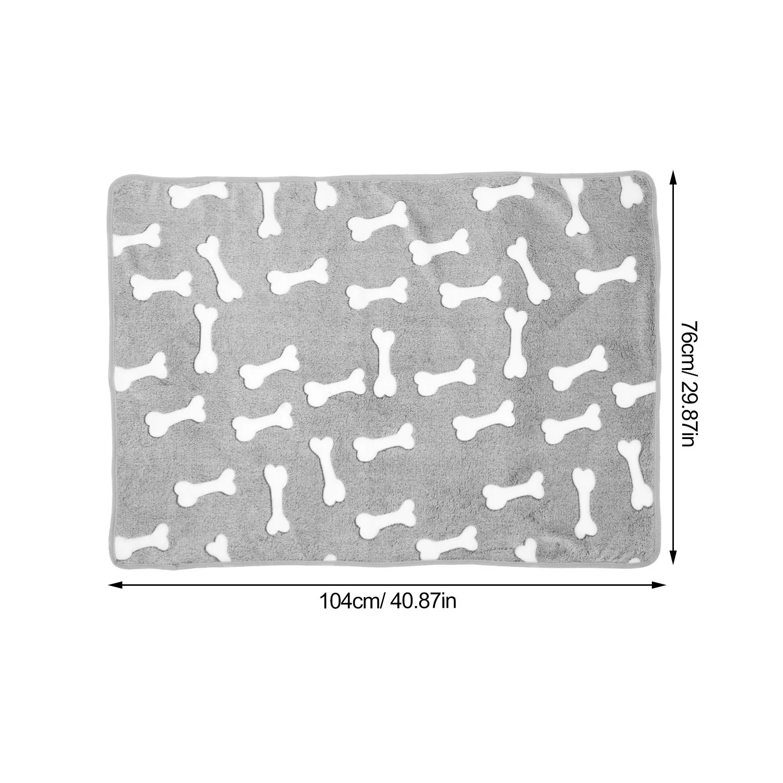 Мягкое теплое одеяло из кораллового флиса для домашних животных - Фотография_2