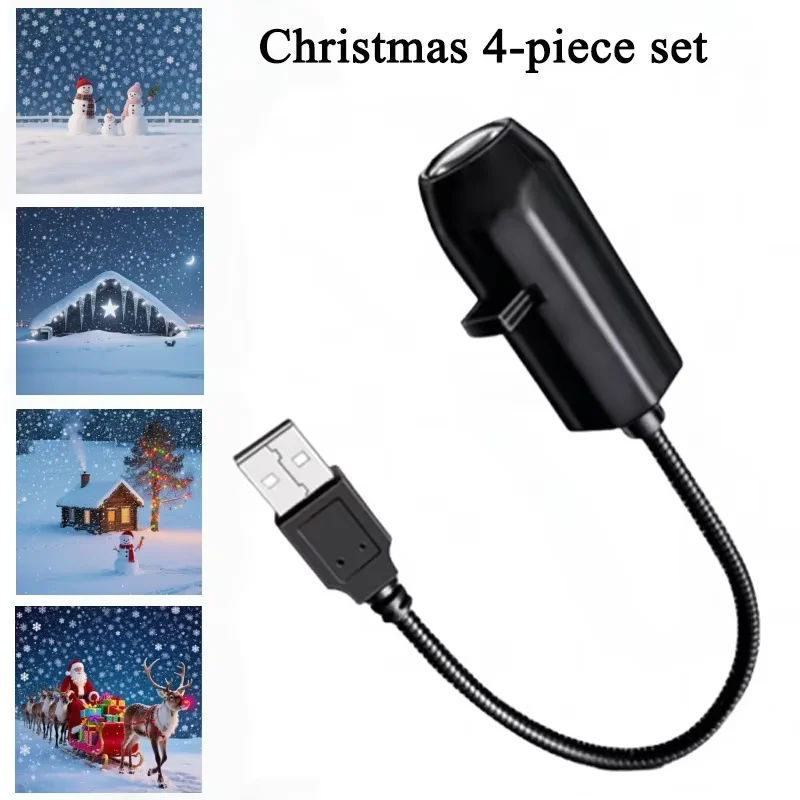 Хэллоуин проектор usb вращающийся