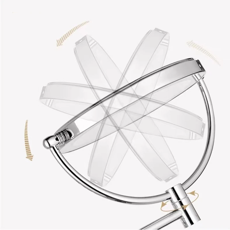 Зеркало для макияжа со светодиодной подсветкой - Фотография_4