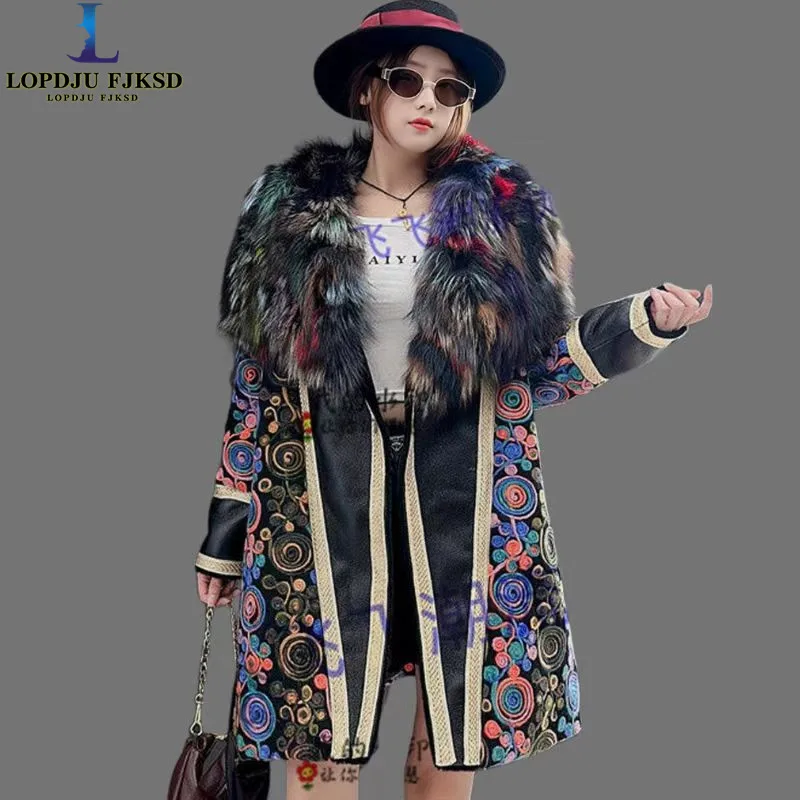 Женская шуба из искусственного меха