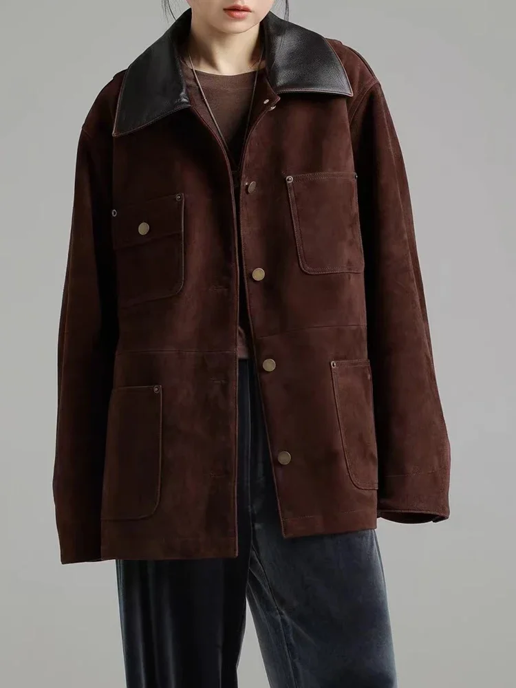 Женские кожаные куртки из овечьей - Фотография_5