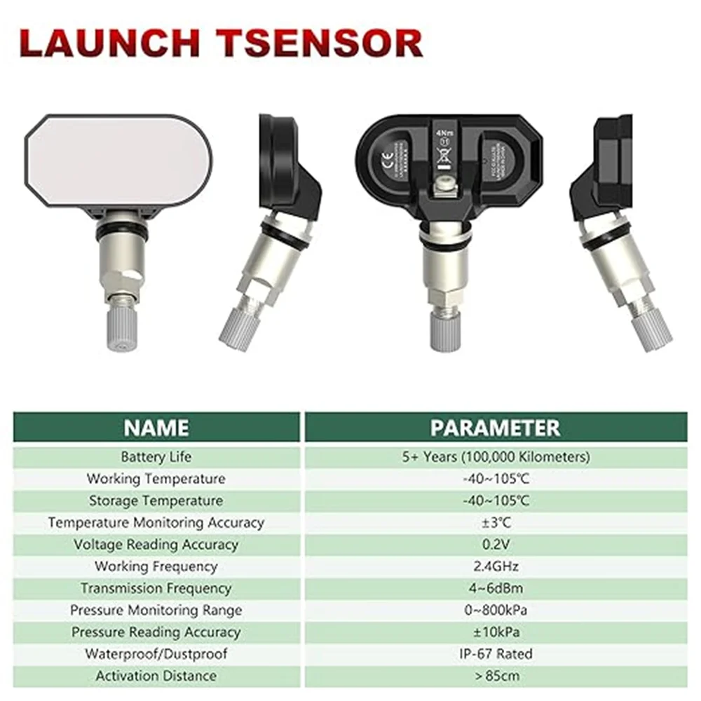 Launch tsensor-b bluetooth-датчик присутствия шин - Фотография_6