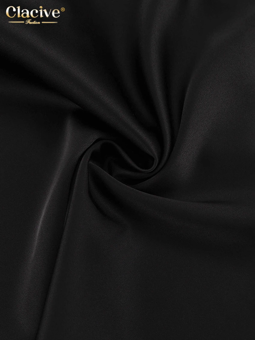 Clacive летнее свободное черное - Фотография_6