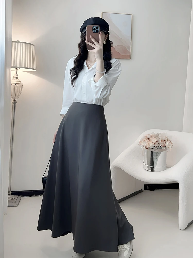 Tiyihailey длинные макси-трапеции с высокой талией - Фотография_2