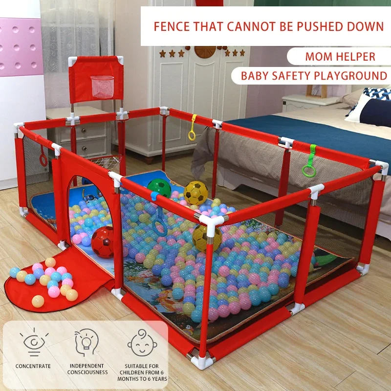 Imbaby детский забор с мячом - Фотография_5