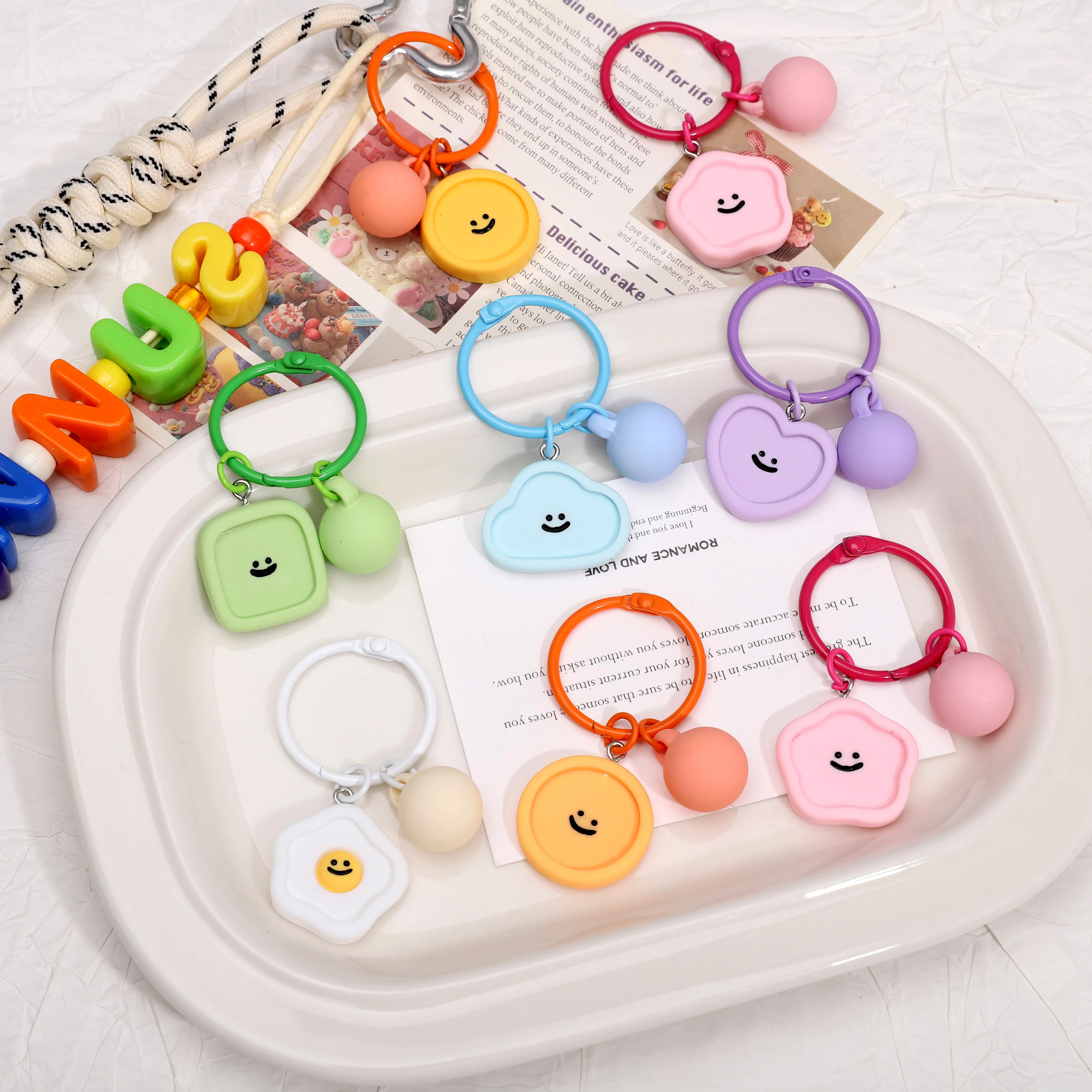 1 комплект, 6-6,5 см, милый яркий - Фотография_2