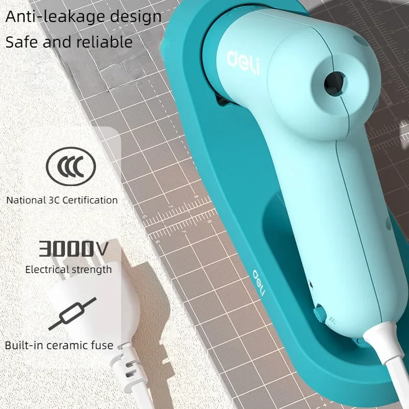 Пистолет для термоплавкого клея deli с прозрачным клеем-карандашом 7 мм - Фотография_5