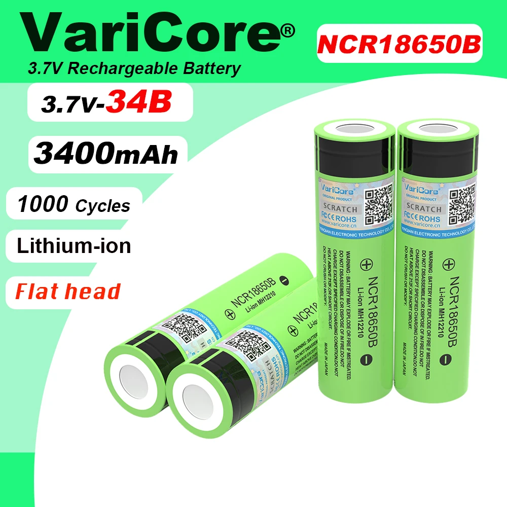 Новый оригинальный ncr18650b 3