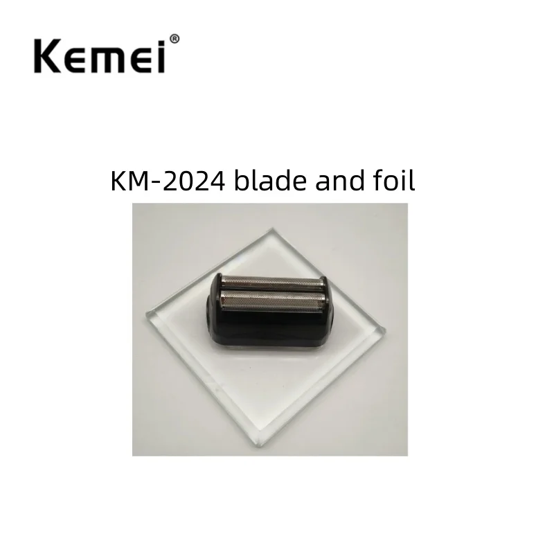 Сменная головка лезвия для бритвы kemei km-2024 и сетка - Фотография_5