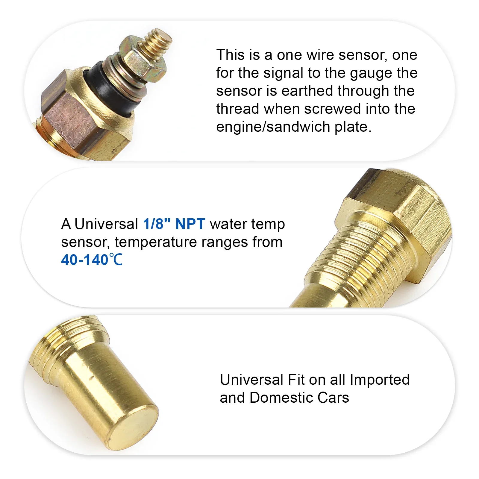 Универсальный датчик температуры масла для охлаждающей жидкости - Фотография_3