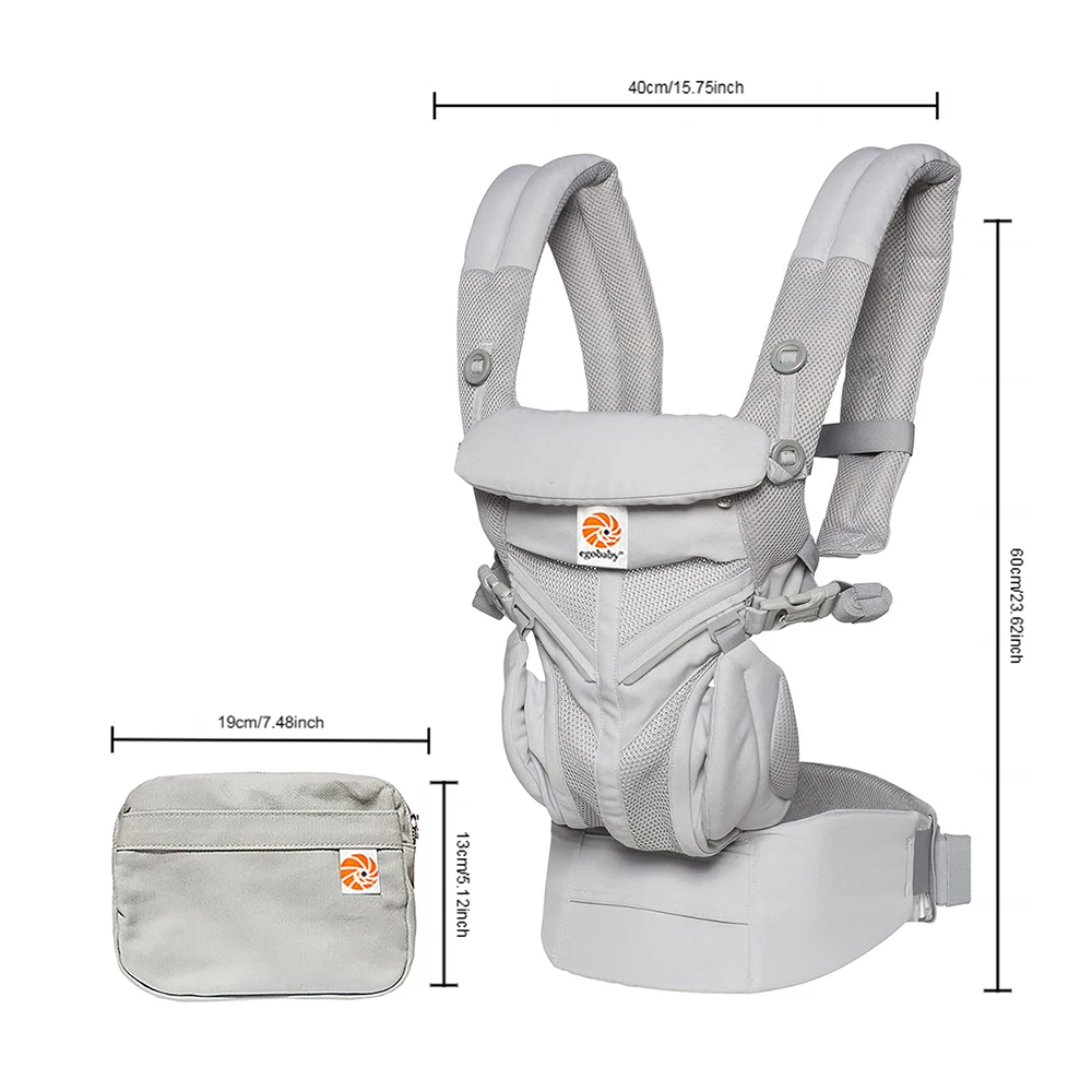 Egobaby omini 360 — переноска-кенгуру с дышащей сеткой - Фотография_4