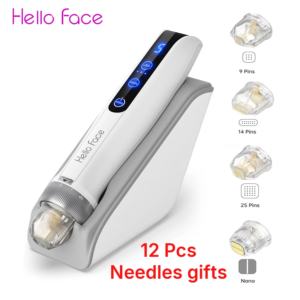 Ручка hello face q2 derma с 12 шт