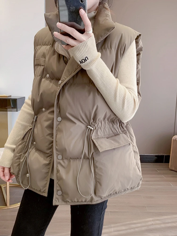 Женская однобортная куртка на завязках - Фотография_6