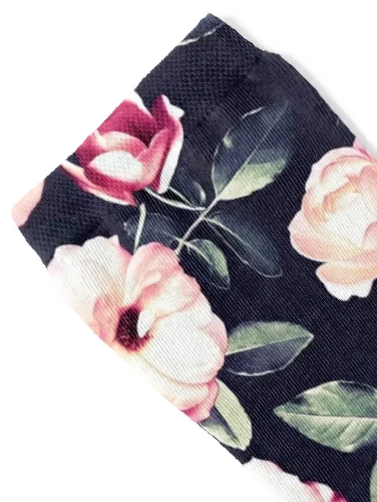 Moody vintage rose chintz in peach - Фотография_2